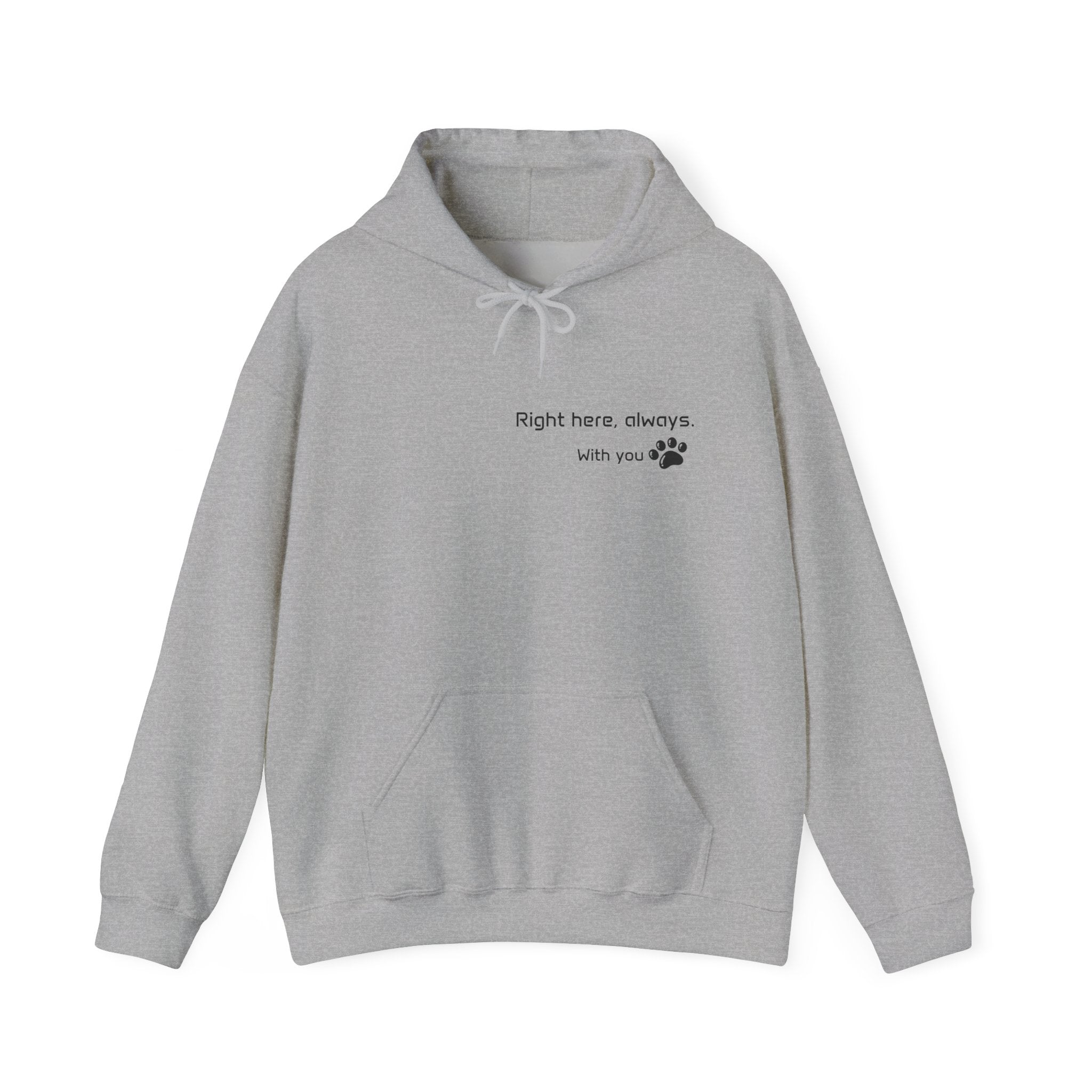 Everyday Comfort Hoodie — Right here, always.