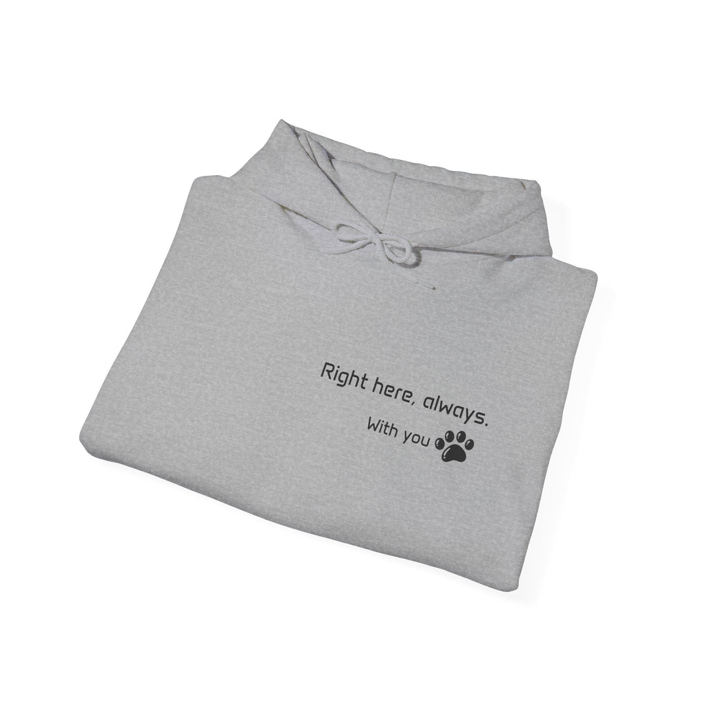 Everyday Comfort Hoodie — Right here, always.