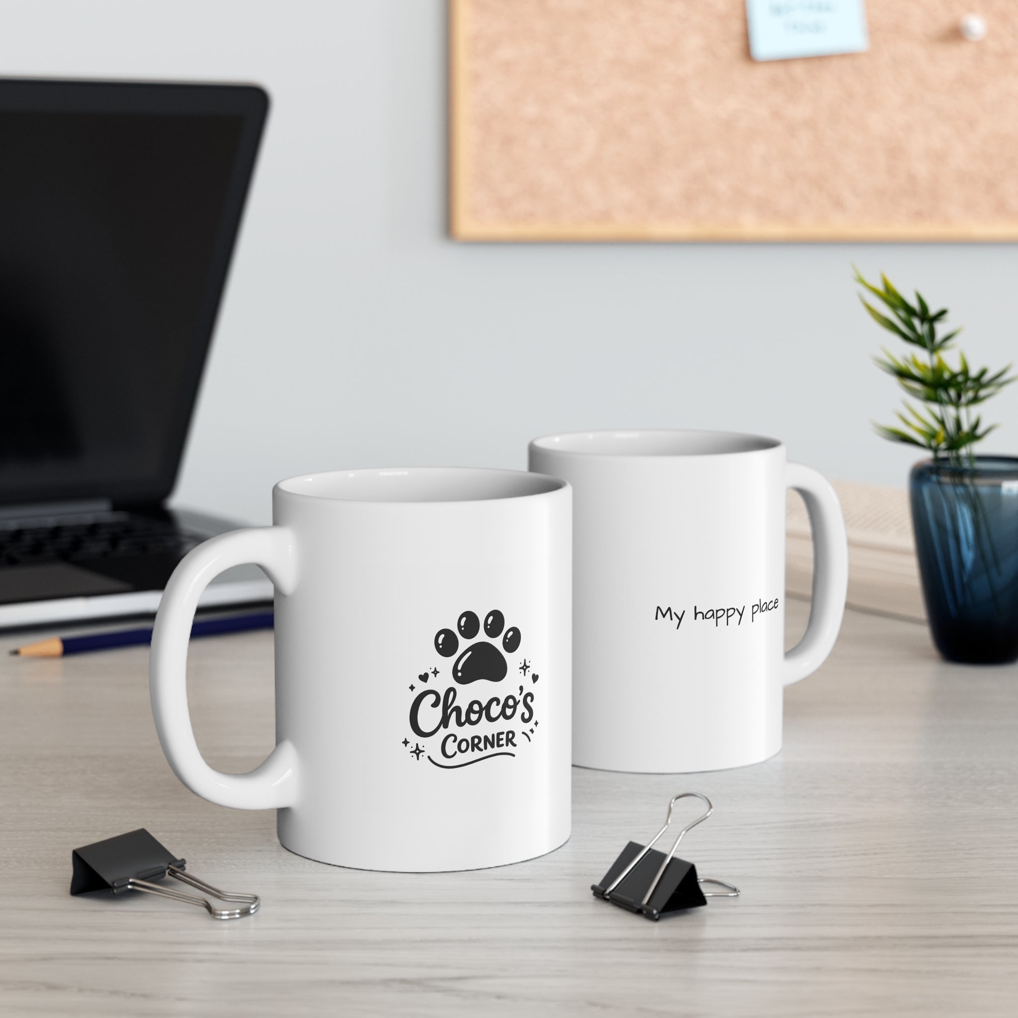 Choco’s Corner – Ceramic Mug “My Happy Place”