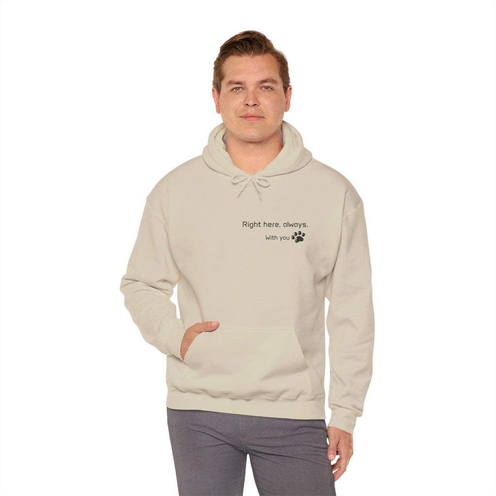 Everyday Comfort Hoodie — Right here, always.